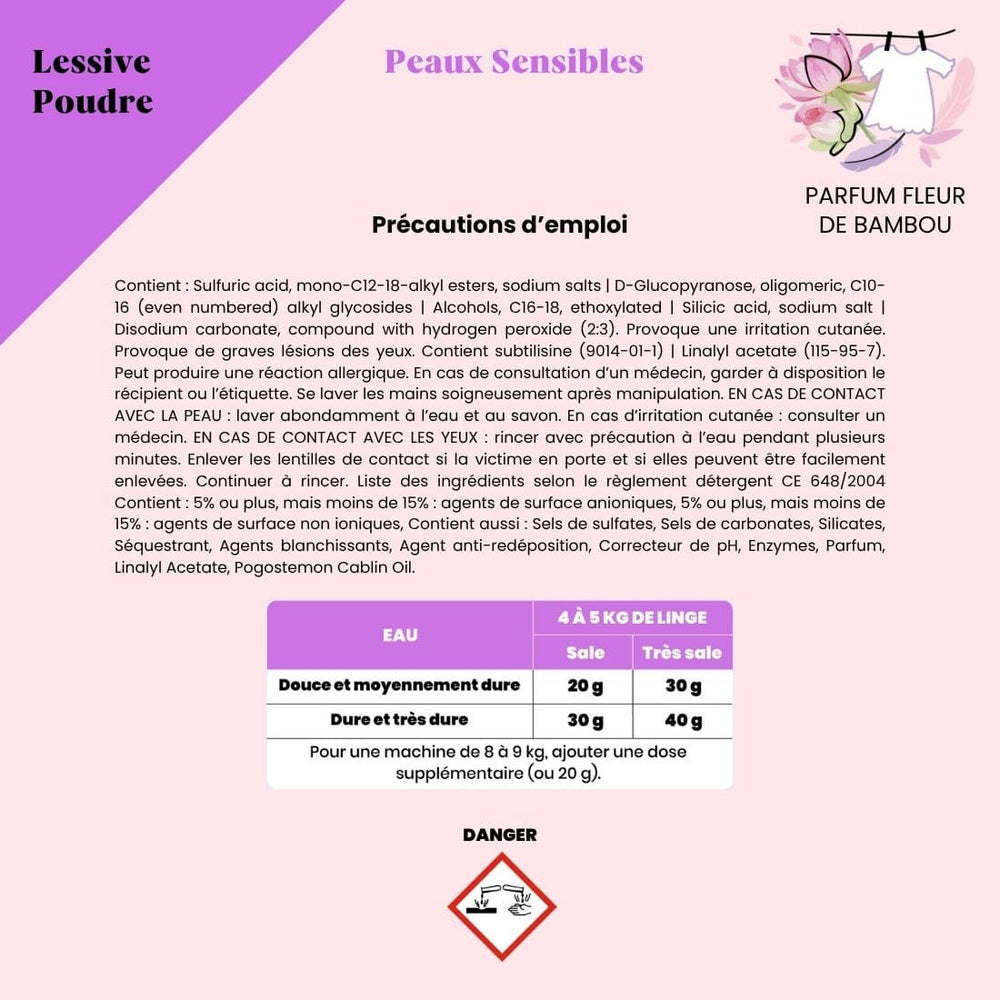 Sensitive Laundry Powder Refill - Bamboo Blossom