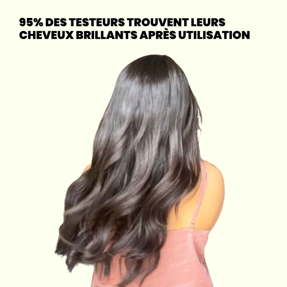 Shiny hair with Pimpant purifying shampoo