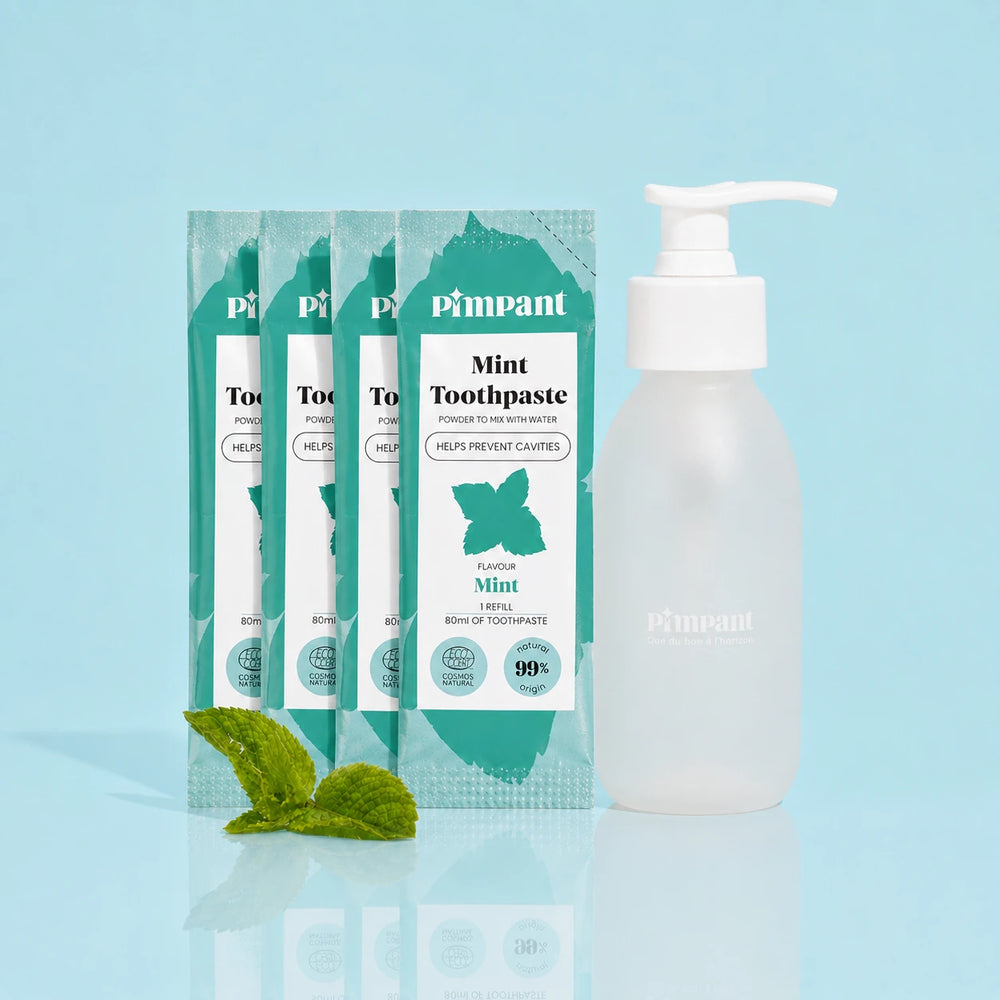 Mint Toothpaste 4-Refill Kit