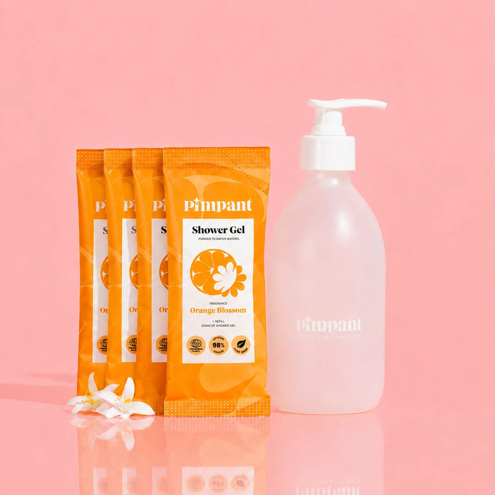 Orange Blossom Shower Gel 4-Refill Kit