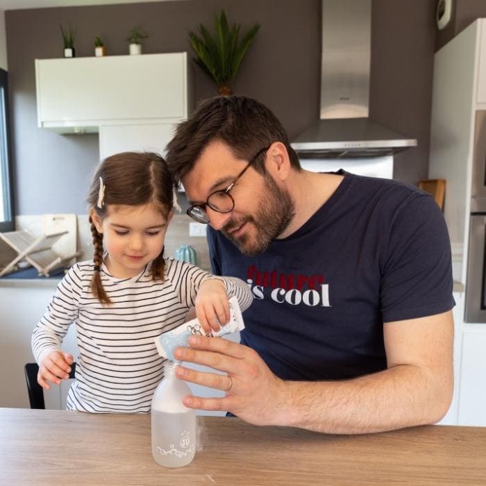 Making your refillable hand wash