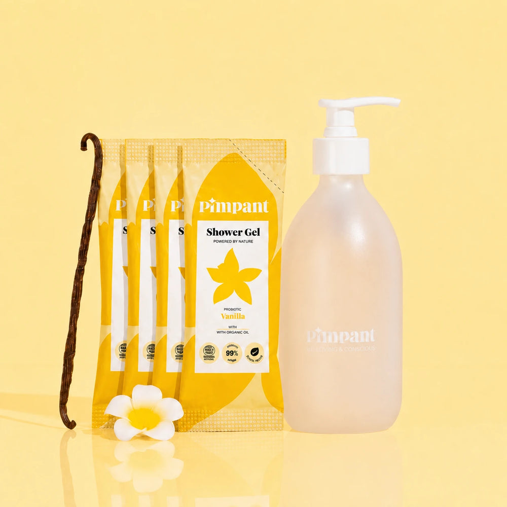 Vanilla Shower Gel 4-Refill Kit